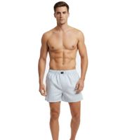 Classic 9-pack TRUE style men's boxer shorts, sustainable cotton shorts 8975684 Blue/White striped/checked