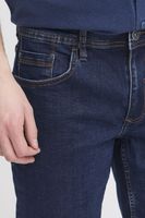 Classic BLEND BHTwister Men's Denim Shorts with Label Detail 20717730 in Blue, Dark Blue, or Light Blue