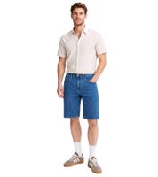 Classic BLEND BHTwister Men's Denim Shorts with Label Detail 20717730 in Blue, Dark Blue, or Light Blue