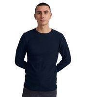 Classic 11 PROJECT PRFriko Men's Fine Knit Crew Neck Sweater 20714436ME Gray or Blue