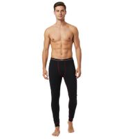 Warm CINQUE Men's Thermal Pants, Long Underpants, or Long Undershirt/Thermal Shirt with Cotton, Black/Red