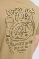 Classic BLEND BHJamey Men's Crew Neck T-Shirt 20717774 Black, Beige, or White