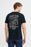 Classic BLEND BHJamey Men's Crew Neck T-Shirt 20717774 Black, Beige, or White