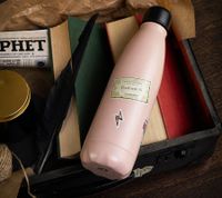Harry Potter Insulated Bottle “Back to Hogwarts” 500 ml Stainless Steel Thermos Bottle in a Magical Design Pink
