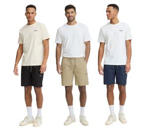 Classic BLEND BHEdgar Men's Shorts with Logo Print - Casual Shorts 20717890 - Blue, Black, or Beige