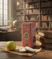 Harry Potter "Hogwarts Express" 1500 ml Metal Storage Container with Lid, Pink