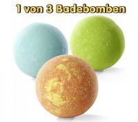 GLIBBI DINO Surprise Filled Children's Bath Bombs with Collectible Dinosaur Figures, Ages 3+, 100g, 105953717, Blue, Green, or Orange