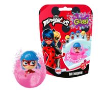 GLIBBI Miraculous Surprise Bath Bombs for Children Ages 3 and Up, 100g, 105953972, Blue, Green, Pink, or Orange
