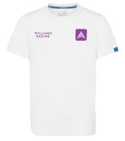 Sporty PUMA x Williams F1 Albon Formula 1 Kids' Short-Sleeve T-Shirt, Cotton, 701227495 001, White