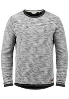 Classic SOLID SDFlocks Men's Crew Neck Sweatshirt 21102722ME in Black, Blue, Gray, or Red