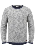 Classic SOLID SDFlocks Men's Crew Neck Sweatshirt 21102722ME in Black, Blue, Gray, or Red