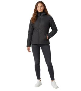 Giacca isolante da donna TERNUA Lucindale, giacca multifunzionale sostenibile con Microshell e Thermashell 1643646-9937 Nera