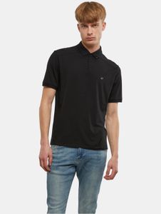 versatile 883Police men's stretch polo shirt, black