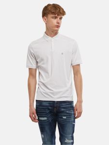 lässiges 883Police Herren Polo-Shirt Stretch Weiß