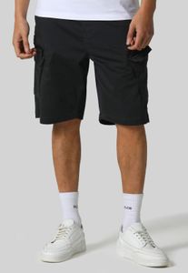 Comfortable 883Police men's stretch shorts with cotton, black