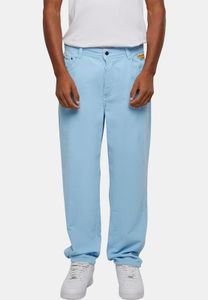 Jean homme Homeboy élégant avec poches zippées, coton 730 g/m², bleu