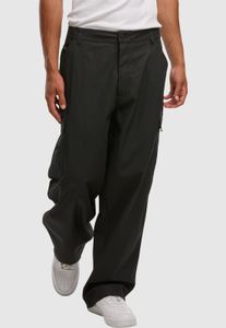 Cómodos pantalones vaqueros unisex estilo "homeboy" de algodón, color negro.