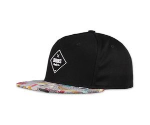 Gorra unisex Casual Djinns de algodón, color negro.