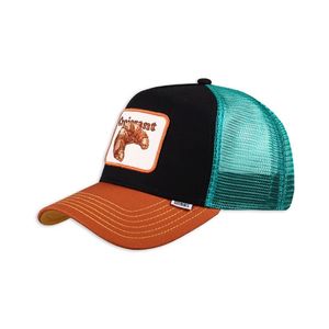Gorra deportiva unisex Djinns de algodón, color negro.