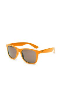 Gafas de sol unisex MSTRDS distintivas, color naranja.