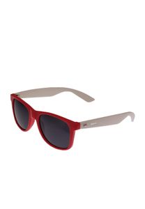 Llamativas gafas de sol unisex MSTRDS rojas/blancas