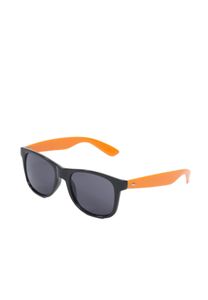 Llamativas gafas de sol unisex MSTRDS en negro/naranja