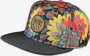 lässige Djinns Unisex Cap mit Baumwolle Schwarz/Bunt