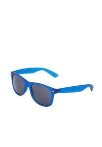 Gafas de sol unisex MSTRDS de moda en color azul.