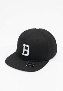 sportliche MSTRDS Unisex Cap mit Baumwolle Schwarz