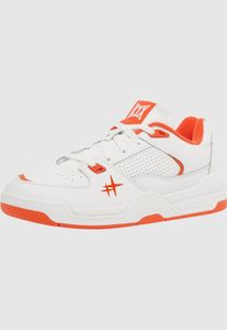 Zapatillas casuales K1X | KICKZ para hombre, color blanco/naranja.
