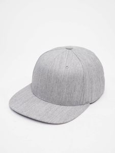 Casquette Flexfit pour homme, extensible, 315 g/m², grise, style sportif
