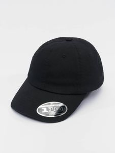 moderne Flexfit Unisex Cap Stretch 287 g/m² mit Baumwolle Schwarz