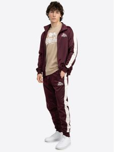 Casual Lonsdale London men's trousers, burgundy red