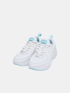 Zapatillas deportivas informales Karl Kani para mujer, blancas.