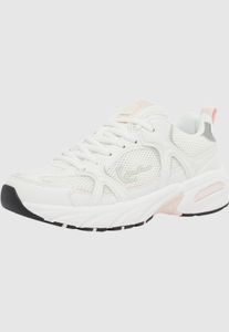 Zapatillas deportivas elegantes para mujer de Karl Kani, blancas.
