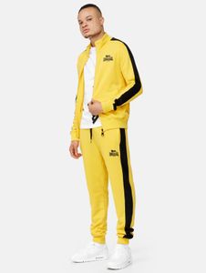 Modern Lonsdale London men's trousers with cotton, yellow