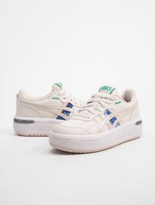 Baskets Asics élégantes pour femmes, blanches/beige