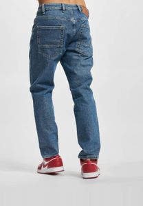 Pantalones vaqueros modernos para hombre de Jack & Jones con bolsillos de algodón, color azul.