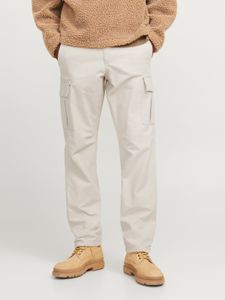 modern Jack & Jones men's jeans with cotton beige