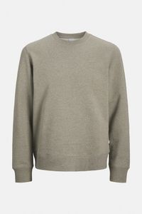 Sudadera moderna para hombre de Jack & Jones, de algodón, color marrón.