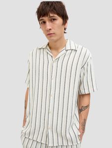 Comfortable Jack & Jones men's polo shirt, white