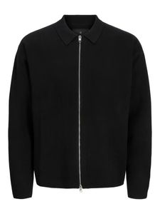 Casual Jack & Jones men's sweatshirt with cotton, black