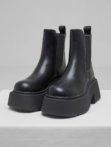 Botas llamativas de Buffalo para mujer, negras