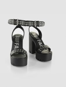 sporty Buffalo women's sneakers black