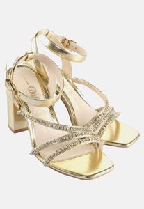 Sandali casual da donna Buffalo, oro