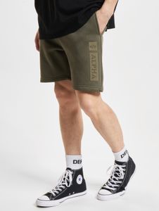 leichte Alpha Industries Herren Shorts mit Baumwolle Militär-Grün