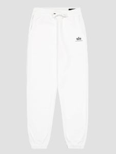 Elegantes pantalones vaqueros para hombre de Alpha Industries con algodón, color blanco.