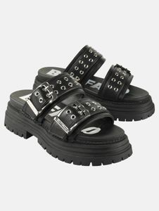modern Buffalo women's sandals black