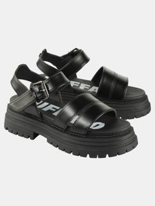 Sandalias ligeras de mujer Buffalo, negras