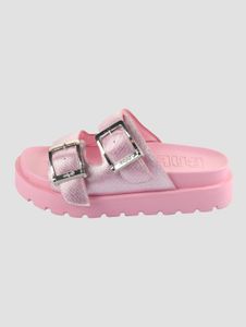 Sandalias modernas de mujer Buffalo color rosa